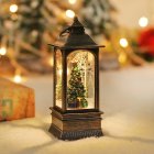 Christmas Luminous Retro Wind Lamp Ornament Hanging Night Light Christmas tree