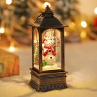 Christmas Luminous Retro Wind Lamp Ornament Hanging Night Light Snowman