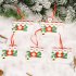 Christmas Ornament Kit with Mask Hanging Pendant Xmas Decor for Family  Mask Santa 3 heads