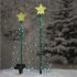 Christmas Outdoor Colorful LED Solar Light 2 Lighting Modes IP65 Waterproof Christmas Tree Light For New Year Garden Decoration color