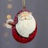 Christmas  Pendant Retro Old fashioned Decoration Santa Claus Snowman Pendant Christmas Tree Decoration Green snowman