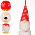 Christmas  Pendant Various Styles Knitting Decor With Lights Christmas Tree Home Ornaments Knitted pendant with light C snowflake