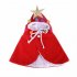 Christmas Pet Cat Dog Cloak Funny Dog Cat Costume Halloween Cat Clothing Cape Cute Christmas Clothes red S
