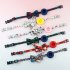 Christmas Pet Collar With Cute Bow Tie Quick Release Buckle Pet Neck Accessories For Small Medium Large Dogs Cats pink