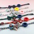Christmas Pet Collar With Cute Bow Tie Quick Release Buckle Pet Neck Accessories For Small Medium Large Dogs Cats pink