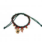 Christmas Pet Scarf With Bells Adjustable 27+5cm Neck Circumference Pet Neck Accessories