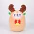 Christmas Plush Doll Soft Stuffed Santa Elk Plushie Cute Animal Plush Toys For Kids Birthday Christmas Gifts Decoration Gingerbread man 25cm