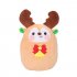 Christmas Plush Doll Soft Stuffed Santa Elk Plushie Cute Animal Plush Toys For Kids Birthday Christmas Gifts Decoration Gingerbread man 25cm
