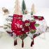 Christmas Printing Table  Runner Desk Cover Household Decorative Ornaments B Snowman