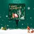 Christmas Projection Lamp Christmas Colored Lights Snowflakes Starry Sky Voice Control USB Mini Projection Light For Home Car Decoration Christmas Group A