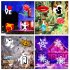 Christmas Projector Lights With 12 Slides Remote Control Outdoor Waterproof Double Tubes LED Projector For Halloween Christmas Birthday Parties AU plug