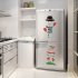 Christmas Refrigerator Decorations Reflective Santa Snowman Magnets Xmas Holiday Garage Fridge Decor
