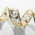 Christmas Ribbon Lights 4m 40 Led Lamp String Lights Weddings New Year Party Bronzing Gold Colorful Lights