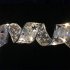 Christmas Ribbon Lights 4m 40 Led Lamp String Lights Weddings New Year Party Bronzing Gold Colorful Lights