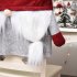 Christmas Santa Claus Chair Cover Non woven Home Dining Chair Cover for Xmas Decor