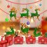 Christmas Silicone Mold Reusable Elk Shaped Diy Epoxy Resin Mould Christmas Tree Pendant Decoration 03