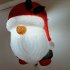 Christmas Snowman Light Cover Waterproof Energy Saving Sturdy Structure Easy Installation Outdoor Porch Lamp Christmas Gift Penguin  30 x 22 x 9CM 