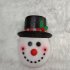 Christmas Snowman Light Cover Waterproof Energy Saving Sturdy Structure Easy Installation Outdoor Porch Lamp Christmas Gift elderly 30 x 23 x 10CM
