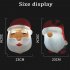Christmas Snowman Light Cover Waterproof Energy Saving Sturdy Structure Easy Installation Outdoor Porch Lamp Christmas Gift elderly 30 x 23 x 10CM