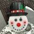 Christmas Snowman Light Cover Waterproof Energy Saving Sturdy Structure Easy Installation Outdoor Porch Lamp Christmas Gift elderly 30 x 23 x 10CM