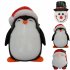 Christmas Snowman Light Cover Waterproof Energy Saving Sturdy Structure Easy Installation Outdoor Porch Lamp Christmas Gift elderly 30 x 23 x 10CM