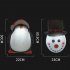 Christmas Snowman Light Cover Waterproof Energy Saving Sturdy Structure Easy Installation Outdoor Porch Lamp Christmas Gift elderly 30 x 23 x 10CM