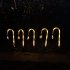 Christmas Solar Candy Cane Light with Pendent Led Ground Plug Crutch Lamp for Outdoor Lawn Garden Decoration