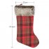 Christmas Stocking Bag Hanging Pendant for Xmas Tree Hanging Decor Christmas plush socks