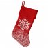 Christmas  Stocking Christmas Tree Snowflake Elk Kids Gift Candy Bag For Christmas Decorations Christmas tree