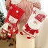 Christmas  Stocking Snowman Santa Claus For Christmas Tree Decoration Candy Bag Gift W507 Snowman
