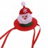 Christmas Style Pet Hat Santa Elk Headgear Christmas Celebration Pet Headwear Santa hat