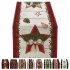 Christmas Table Runner Ornament Waterproof Non Fading Linen Fabric Table Cover For 4 6 People Table  33cmx180cm 13    72 Inches  ZQ15 7