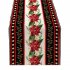 Christmas Table Runner Ornament Waterproof Non Fading Linen Fabric Table Cover For 4 6 People Table  33cmx180cm 13    72 Inches  ZQ15 8