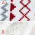 Christmas Throw Blanket For Couch Bed Thickened Reindeer Pattern Christmas Sherpa Blanket Home Decoration 152 x 127cm