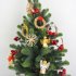 Christmas Tree Decorations Christmas Angel Wreath Ornaments for Home Xmas New Year Straw Decoration Silver