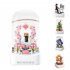 Christmas Tree Lighting Building Blocks Music Boxes Electric Figure Doll Building Bricks Rotating Music Boxes For Kids Birthday Xmas Gifts 100216