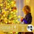 Christmas Tree Lights 360 LED Colored Lights Tree Decoration With 8 Lighting Modes For Home Holiday Decoration U S  regulations color