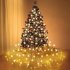 Christmas Tree Lights 360 LED Colored Lights Tree Decoration With 8 Lighting Modes For Home Holiday Decoration U S  regulations color