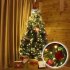 Christmas Tree Lights 360 LED Colored Lights Tree Decoration With 8 Lighting Modes For Home Holiday Decoration U S  regulations color