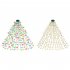 Christmas Tree Lights 360 LED Colored Lights Tree Decoration With 8 Lighting Modes For Home Holiday Decoration U S  regulations color