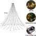 Christmas Tree Lights 360 LED Colored Lights Tree Decoration With 8 Lighting Modes For Home Holiday Decoration U S  regulations color