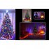 Christmas Tree Lights 360 LED Colored Lights Tree Decoration With 8 Lighting Modes For Home Holiday Decoration U S  regulations color