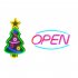 Christmas Tree Neon Light 50Lm High Brightness Energy Saving Colorful Wall Light For Kids Rooms Bedrooms Birthday Parties Christmas tree