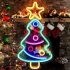 Christmas Tree Neon Light 50Lm High Brightness Energy Saving Colorful Wall Light For Kids Rooms Bedrooms Birthday Parties Christmas tree