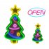 Christmas Tree Neon Light 50Lm High Brightness Energy Saving Colorful Wall Light For Kids Rooms Bedrooms Birthday Parties Christmas tree