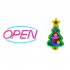 Christmas Tree Neon Light 50Lm High Brightness Energy Saving Colorful Wall Light For Kids Rooms Bedrooms Birthday Parties Christmas tree