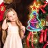Christmas Tree Neon Light 50Lm High Brightness Energy Saving Colorful Wall Light For Kids Rooms Bedrooms Birthday Parties Christmas tree