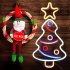 Christmas Tree Neon Light 50Lm High Brightness Energy Saving Colorful Wall Light For Kids Rooms Bedrooms Birthday Parties Christmas tree