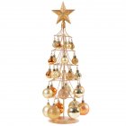 Christmas Tree Ornaments with Top Star Handmade Desktop Scene Layout