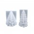 Christmas Tree Silicone Molds Reusable Washable Quick Release Non Stick For Candle Making Aroma Soy Wax For Beginners 01